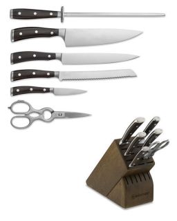 Wusthof Ikon Blackwood 7 Piece Knife Block Set New in Box