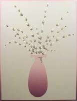Lee White Willows Signed Artwork Ed Serigraph Vase Still Life Make 