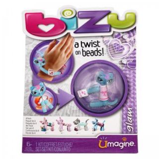 BIZU GLAM BRACELETS Twist on Beads Umagine 4 Pack