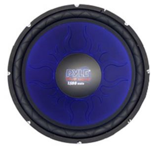   NEW PYLE PL1890BL 18 3600W 4 Ohm DVC Car Audio Subwoofers Subs Blue