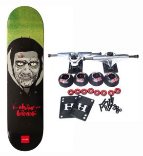 Chocolate Complete Skateboard Brenes Zombies Zombie 7 87