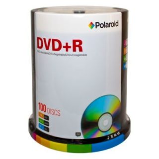 Blank DVD R4 7GB 16x Polaroid DVD R Discs in Spindles in A 200 Lot C7 