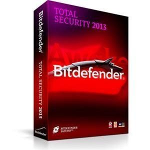 Bitdefender Total Security 2013 3pcs 2years New SEALED Retail Box 