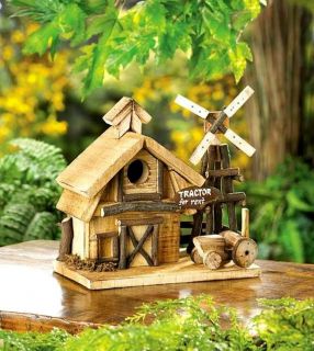   Wood Birdhouse Outdoor Decorative Bird House 12 to Choose From