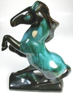 Blue Mountain Pottery Horse Figurine 15 Tall