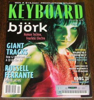 Bjork Duran Duran Oberheim OB 3 Keyboard 1998 Roland VK 7 Hammond XB 2 