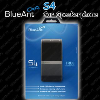 BlueAnt S4 Bluetooth Handsfree Voice Control Car Speakerphone iPhone 4 