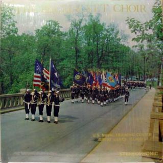 Bluejacket Choir Great Lakes Naval Training LP Stereo