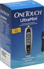 One Touch Ultra Mini Blood Glucose Monitoring System Black Silver 