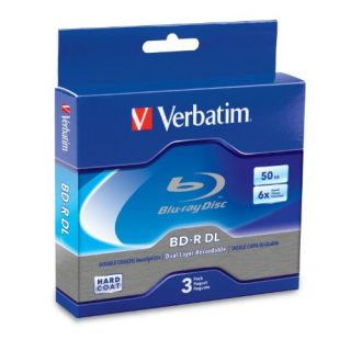 Verbatim 97237 50 GB 6X Blu Ray Double Layer Recordable
