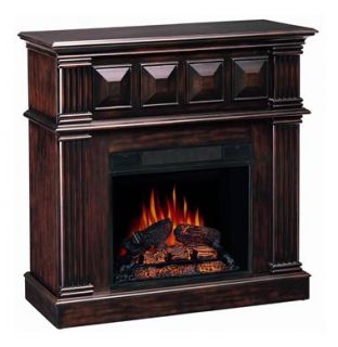 wall mantel electric fireplace in black finish item 401706 our price $ 