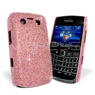 Pink Sparkle Glitter Case for Blackberry Bold 9700