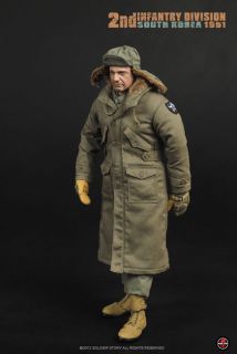Hot 1/6 Soldier Story 2nd Inf Div S Korea 1951: M1 Garand RIFLE REAL 