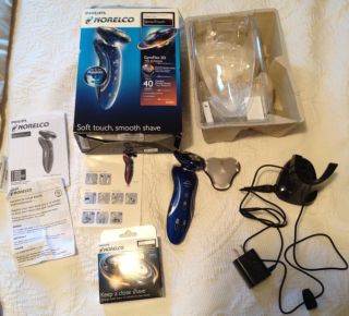 Philips Norelco Senso Touch Electric Razor 1150X FREE NEW BLADES