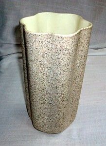 Vtg Shawnee Touche Art Pottery Decorator Vase 1013