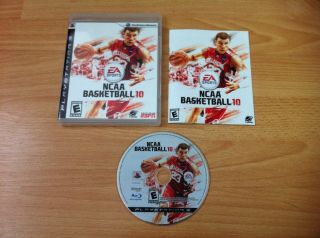    Basketball 10 Playstation 3 2009 PS3 COMPLETE w Manual Blake Griffin