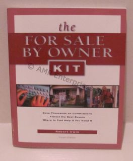 For Sale by Owner Kit by Robert Irwin 2002 Paperback Revised