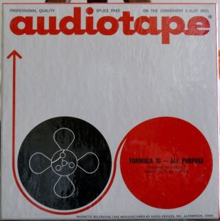 Audiotape Blank Tape SEALED Reel to Reel Tape