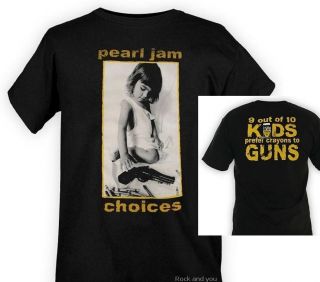 Pearl Jam Mookie Blaylock Grunge Rock T Shirt M L XL NWT