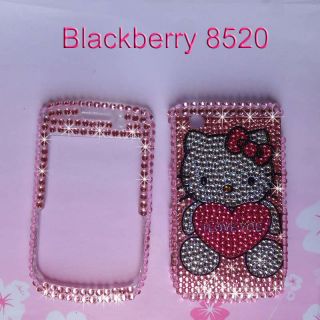 Bling Diamond Hard Phone Case Cover BlackBerry Curve 8520 8530 9300 