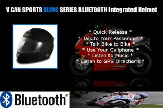Bluetooth Helmet Blinc 136 V Can Sports Fearless M Vcan