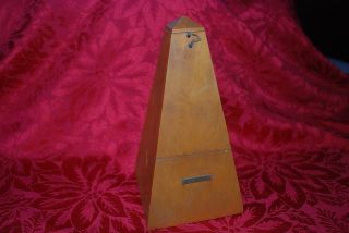 Vintage Seth Thomas wind up mechanical metronome