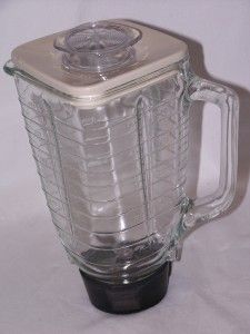 oster blender glass jar with lid replacement euc 5 cup