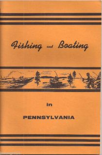 PA Fish Commission Chamber Commerce Fishing Boating