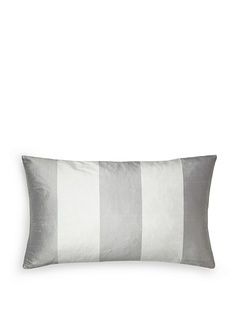 Set of 2 Blissliving Home Verbana Silver White Pillows Down Fill New 