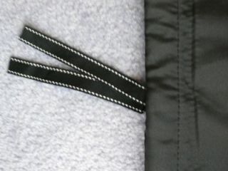  Black White Logo Hanging Garment Bag New