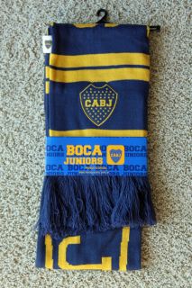 Cabj Boca Juniors Scarf Soccer Futbol Argentina
