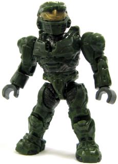 Halo Wars Mega Blocks Loose Mini UNSC Green Spartan