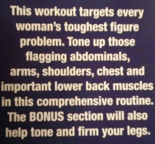   Slim Down Firm Tone Upper Body & Abs Workout Excercise DVD Tones Legs