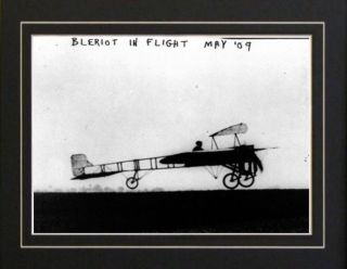 Louis Blériot Airplane Aviator Aviation Old Photo A28