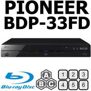 Pioneer 33FD Elite Code Region Free Blu Ray DVD Player