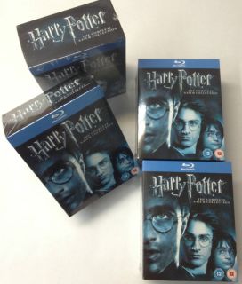 Harry Potter Complete 8 Film Collection 11 Disc BLU RAY Box Set
