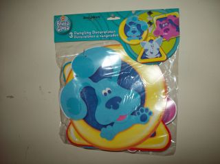 Blues Clues Party Pack Of 3 Dangling Decorations For Birthday Party 