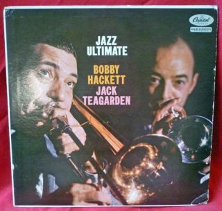 Bobby Hackett Jack Teagarden Jazz Ultimate LP Record Vinyl