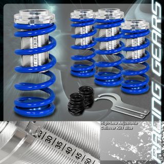    96 Honda Prelude Blue Adjustable Coilovers Lower Springs Kit w Scale
