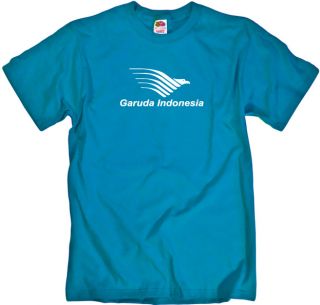 Garuda Indonesia Retro Logo Indonesian Airline T Shirt