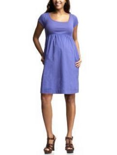 New Gap Maternity Blue Empire Pocket Dress M L XL XXL