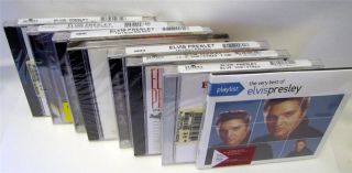  of EIGHT original Elvis Presley RCA / BMG CDsstill Factory Sealed