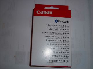 Canon BU 30 Bluetooth adaptor print server interface Pixma IP100 and 