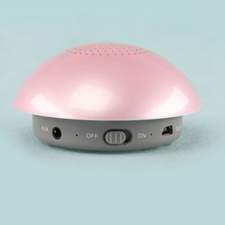 Pink Stereo Bluetooth Speaker for Mobile Smart Phone MP3 MP4 PC Laptop 