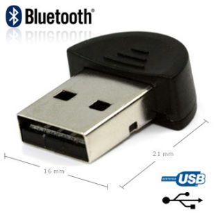 Mini USB Bluetooth Wireless Adapter Dongle for Windows XP Vista 7 Plug 