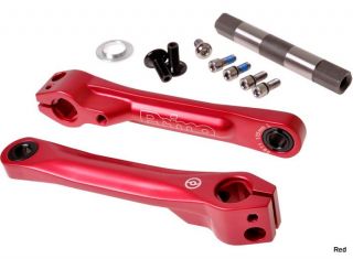 primo hollowbites bmx cranks no bb 175mm red these light weight but 