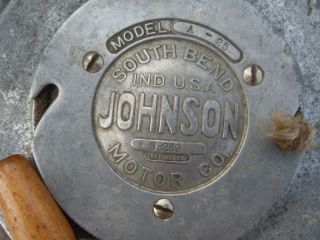 Antique Vintage Johnson Outboard Boat Motor A 25