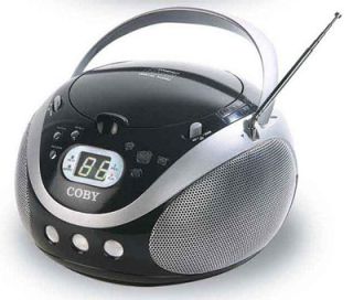 New Coby Portable Am FM Radio CD Player Stereo Boombox