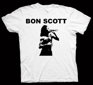 Bon Scott T Shirt AC DC Angus Young Def Leppard LP CD