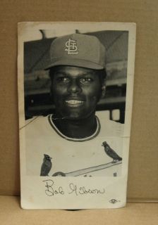 Post Card Bob Gibson Baseball Saint Louis Cardinals
